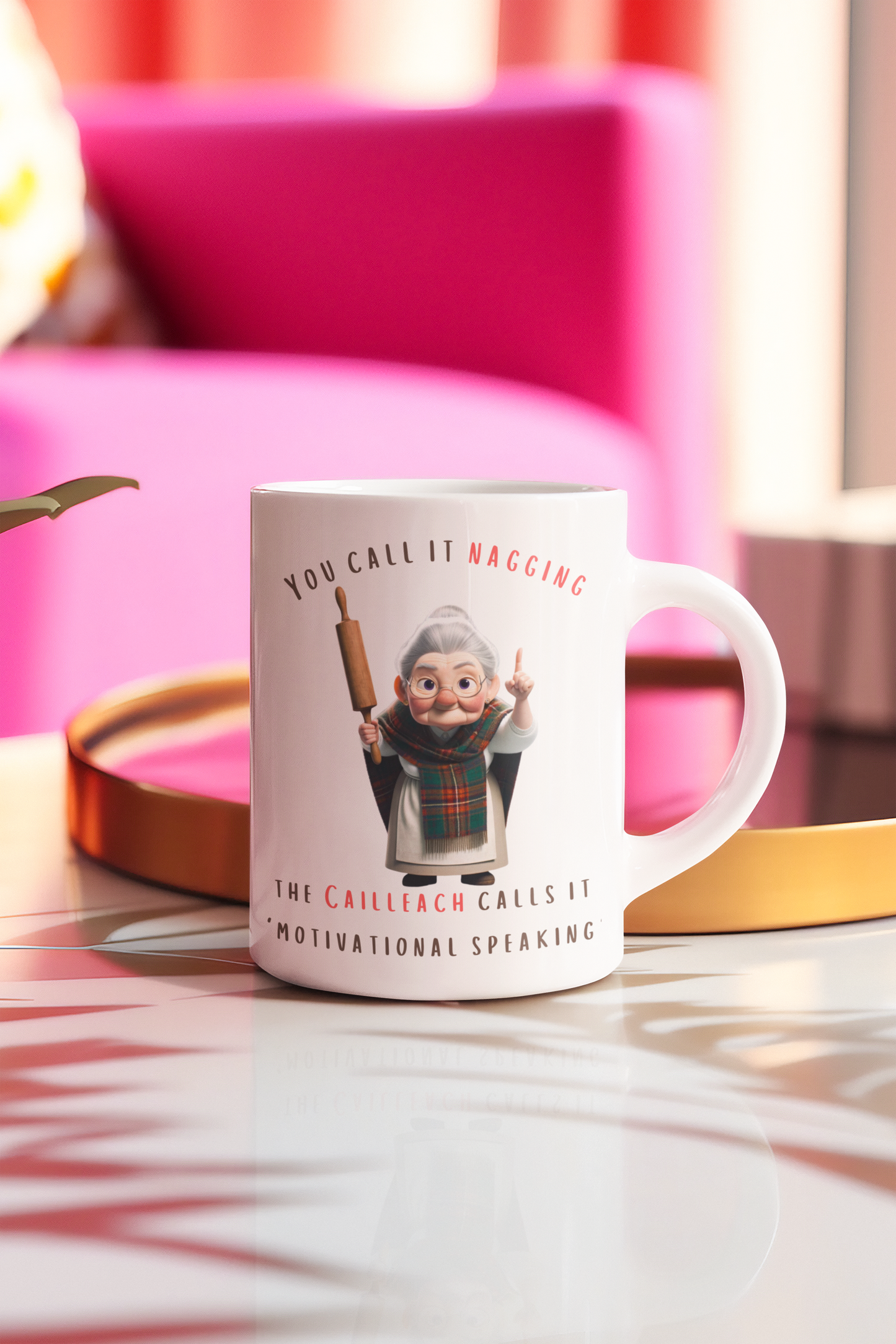 The Cailleach's Wisdom Mug – Where Humour Meets Heritage